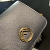 FENDI芬迪F logo black cruise zip  wallet(8M0407 A18B F0KUR)JPY带授权招加盟代理 商品缩略图3