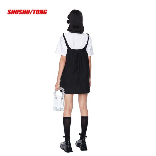 SHUSHU TONG 2020春夏新款树脂3D打印浮雕手柄包包透明手提方包女 ss20ac11pvc001ts100 商品图4