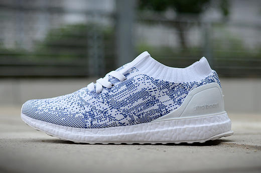 Adidas 阿迪达斯 爆米花 ub 跑鞋 Ultra boost Uncaged 袜子跑步男女鞋 雪花白 36一45 商品图3