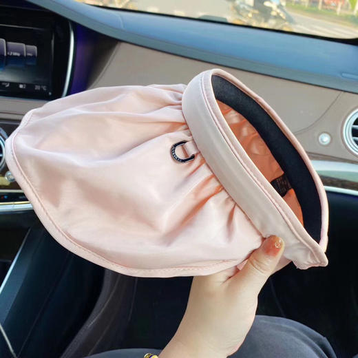 【网红防紫外线遮阳帽贝壳】便捷可折叠 韩版百搭防晒遮脸太阳帽 商品图7