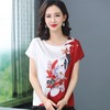 MQ-RL9972夏装新款宽松大码真丝短袖t恤衫YY 商品缩略图0