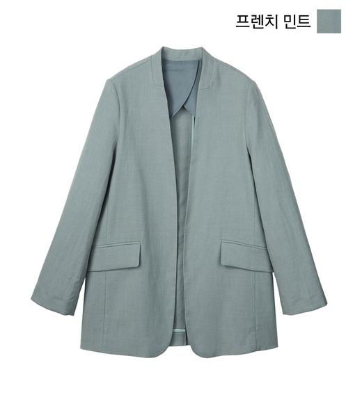 celebshop风尚版法式亚麻开襟女外套多色韩国直邮JPY带授权招加盟代理 商品图4