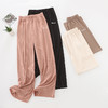 【仙女凉凉阔腿裤女】春夏新款高腰垂感冰丝裤 休闲宽松直筒显瘦显高懒人裤 商品缩略图3