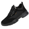 京途劳保鞋男透气安全工作鞋钢包头防砸防刺穿橡胶底舒适耐磨四季款 时尚网布款 商品缩略图2