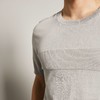 墨麦客男装2020夏季新款圆领针织短袖t恤男士条纹宽松打底衫7738 商品缩略图2