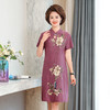 MQ-1099-2015夏装新款洋气大码遮肚显瘦改良长袖连衣裙YY 商品缩略图3