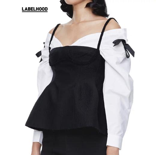 SHUSHU/TONG 编绳吊带上衣 ss20to03co681pk100 商品图6