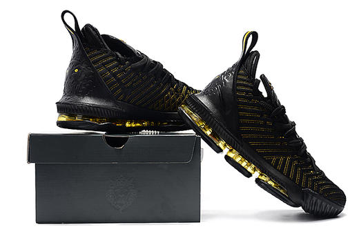 詹姆斯16代浮雕 米白 黑黄 黑色 奥利奥 商品图3