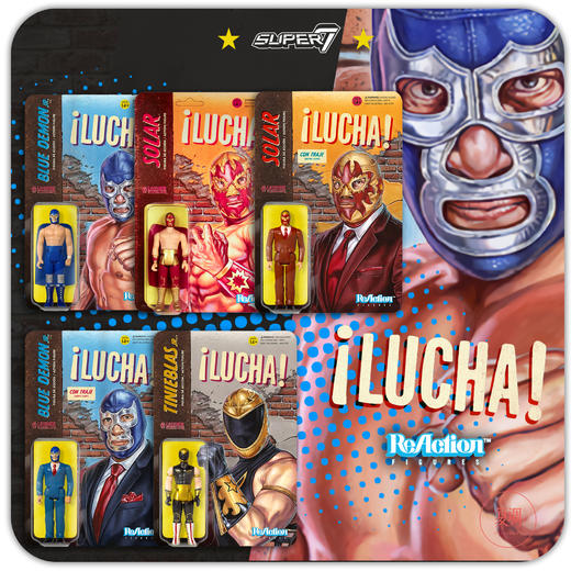 Super7 墨西哥摔跤手 Legends of Luche Libre 挂卡 商品图0