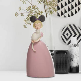 【白夜童话系列】--薄云的猫--艺术家贾晓鸥雕塑作品