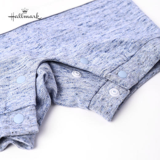 Hallmark贺曼童衣夏季男婴女婴儿服宝宝纯棉假两件短袖连体衣哈衣爬服HH1N0405 商品图4