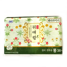 귀애랑 팬티라이너175mm38개입생리전후용