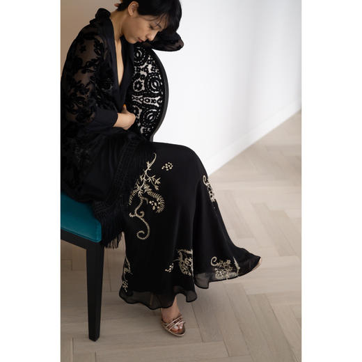 CG｜Ibiza Cardigan [真丝提花流苏外套] 商品图2