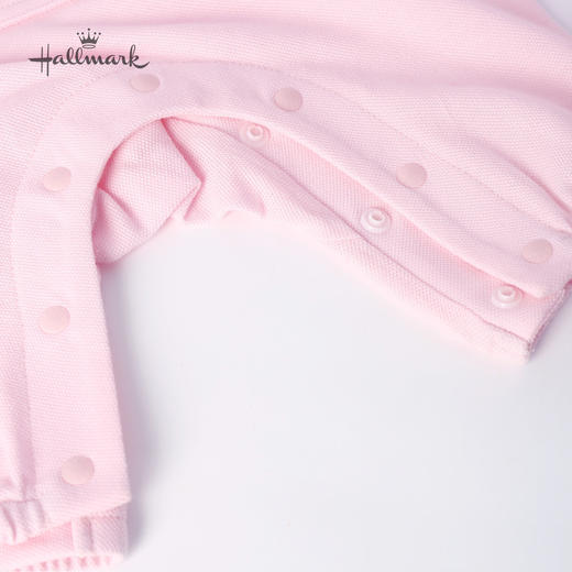 Hallmark贺曼童衣春夏女婴儿纯棉连身衣九分袖宝宝连体衣薄HH1F0510 商品图3