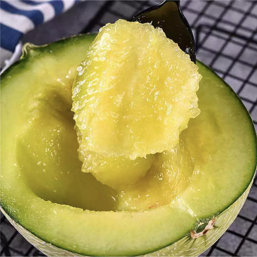 海阳网纹精品蜜瓜 4-4.5斤装 （1-2个装）日本种源 商品图2