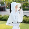 【360°无死角防晒衣 黑科技降温5度】夏季短款拉链防晒衣轻薄柔软面料 护脖护脸设计 弧形大帽檐 防雨防蚊虫更防晒 骑车户外蒙面连帽防晒衣女 商品缩略图10