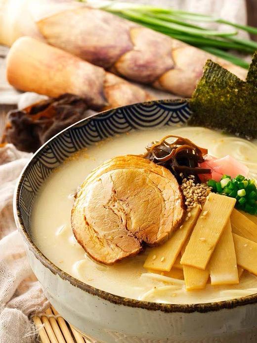 会员福利~【拉面说 招牌 豚骨叉烧拉面】3袋/6袋/9袋 216.8克（面条120g+配料96.8g），日式拉面） 商品图5