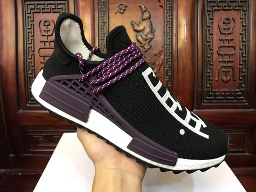 Adidas 阿迪达斯 新人类 Human Race 人类菲董联名 AC8899 黑紫 36-45 商品图0