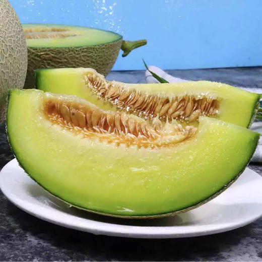 海阳网纹精品蜜瓜 4-4.5斤装 （1-2个装）日本种源 商品图5