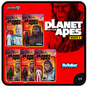 Super7 人猿星球挂卡 Planet of the Apes ReAction Figure Wave 2