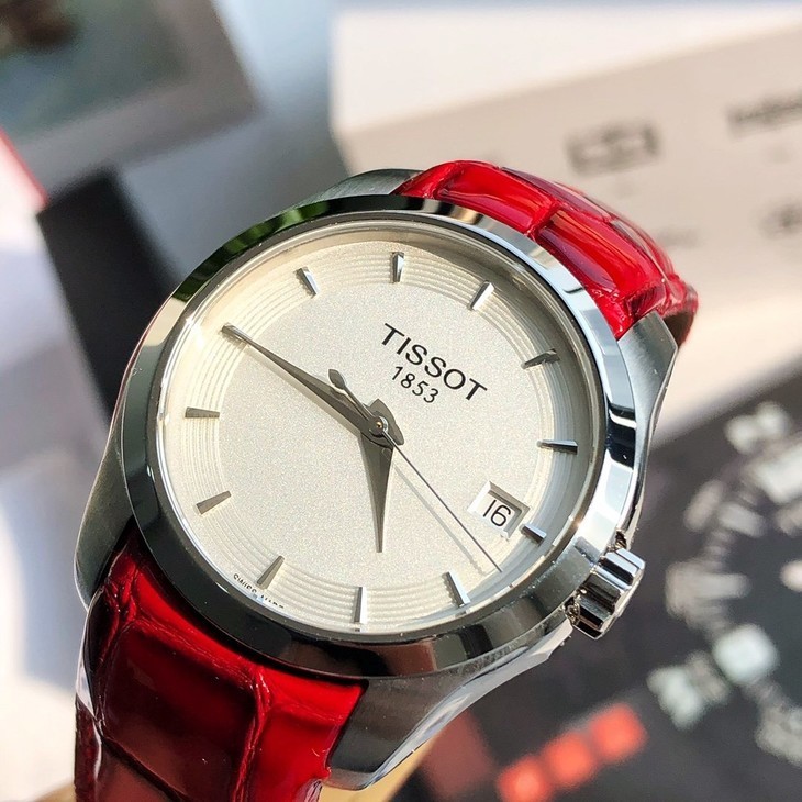 天梭t035简洁百搭女表