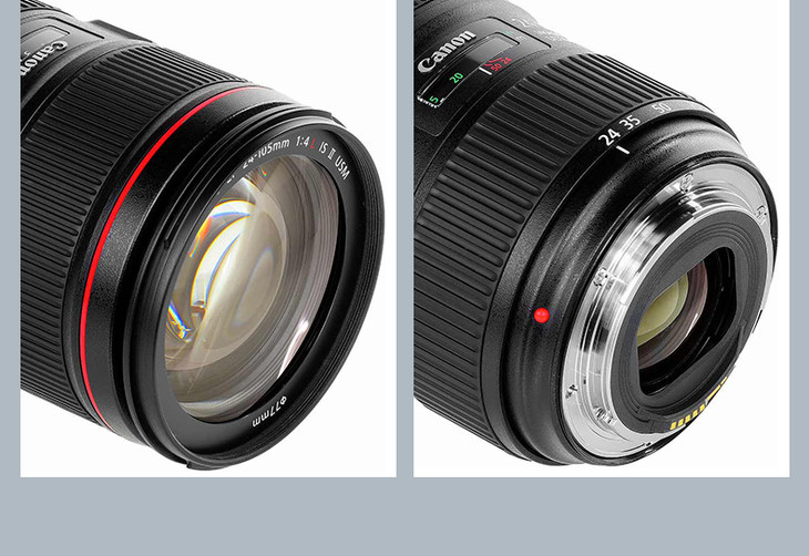 999新佳能24105f4二代红圈镜头isiiusm