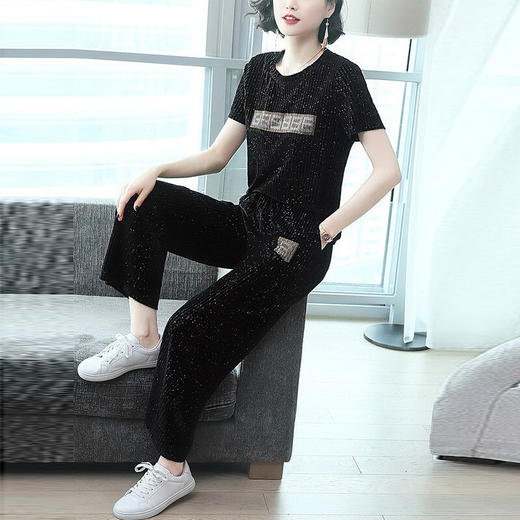 MQ-1170-2005夏季新款时尚洋气高冷御姐风两件套YY 商品图0