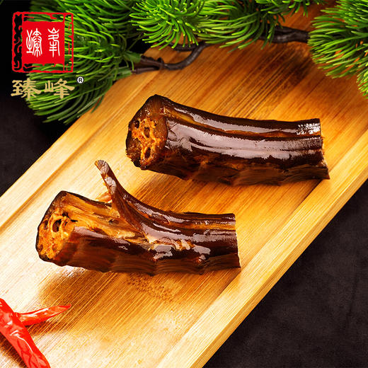 臻峰 湖南特产辣味酱鸭脖 香辣鸭脖子风干辣味零食小吃小包装500g 商品图1