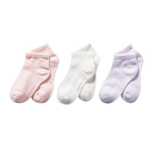 英氏儿童袜夏季薄款婴儿袜新生儿袜子男女宝宝短袜3双装182A0248 182A0247 商品图1