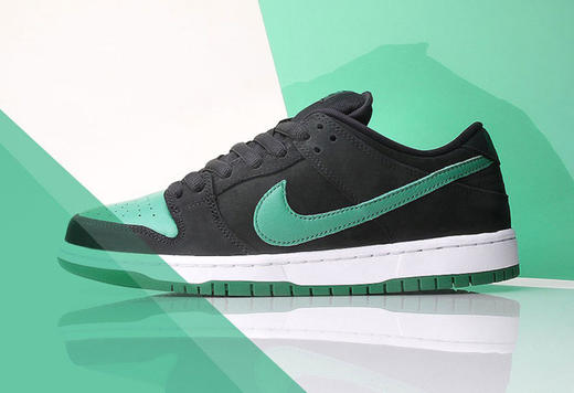 Nike sb Dunk Low 棕色红勾 黑金 黑绿 黑粉 低帮滑板鞋  BQ6817-202 36--45 商品图2