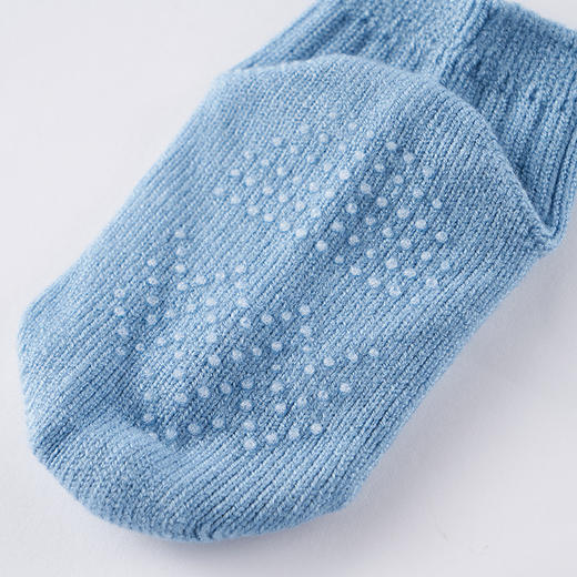 英氏婴儿袜子秋冬季保暖新生儿防脱防掉毛巾袜女童羊毛厚袜四季袜10992786 10992816 10992787 商品图4