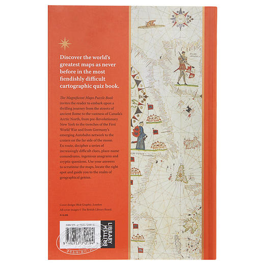 【中商原版】大英图书馆壮观的地图谜题书 英文原版 The British Library Magnificent Maps Puzzle Book 商品图1
