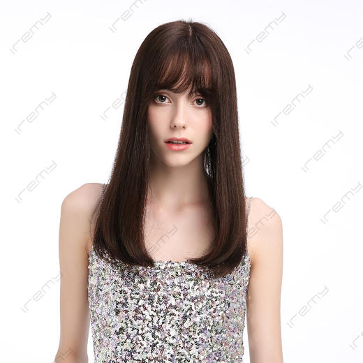 U型手织 70%真发头套 RGM-L20119MN 商品图0