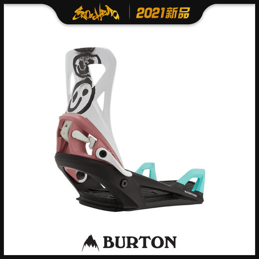 2021 Burton STEP ON - MENS BLACK/MULTI/GRAPHIX GRAPHIX/S 商品图0