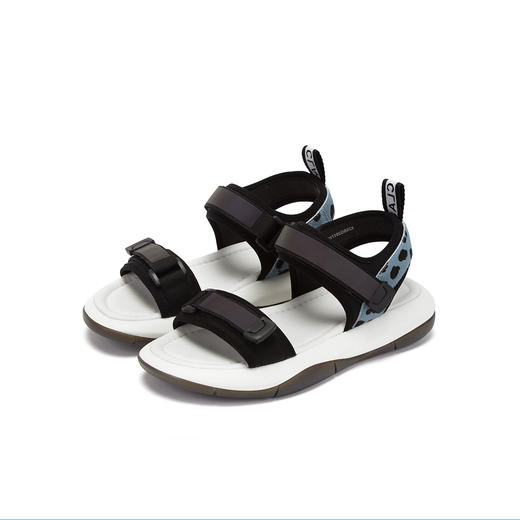 西村名物潮流酷帅运动风凉鞋魔术贴X29BG20171 商品图3