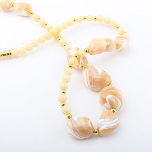 vintage孤品90s的贝壳饰品项链