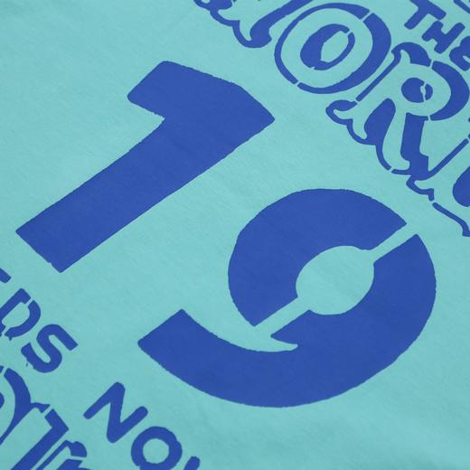 RWB主题 洛杉矶潮牌DPLS 绿色字母印花T恤 商品图2