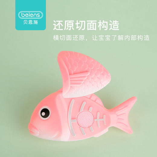 贝恩施儿童蔬菜水果切切乐玩具魔术贴宝宝过家家厨房仿真玩具套装 商品图3