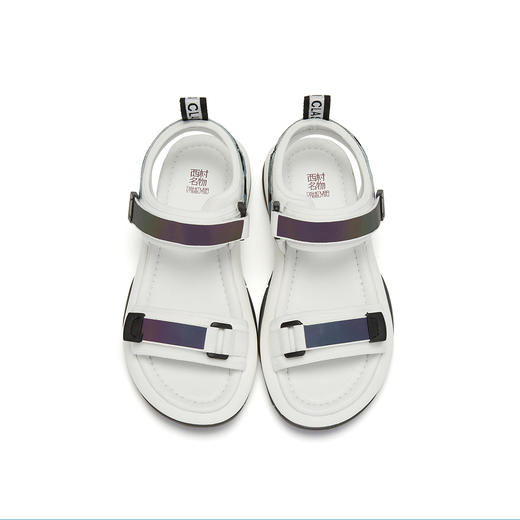 西村名物潮流酷帅运动风凉鞋魔术贴X29BG20171 商品图1