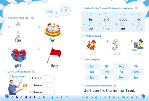 丽声瑞格叔叔自然拼读法2（可点读）配光盘 美音 商品图2