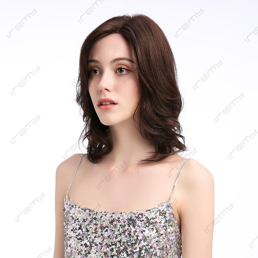 U型手织 70%真发头套 RGM-M20125MN 商品图1