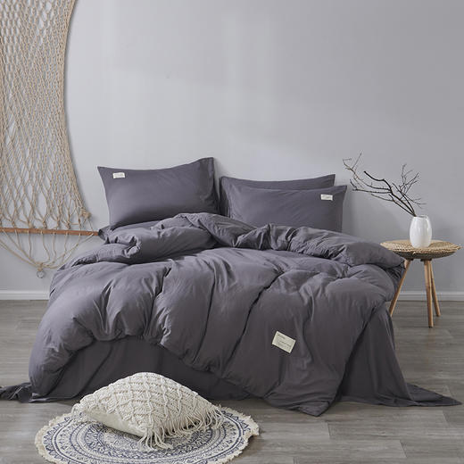特卖价85起姿霖家纺美棉四件套灰ouaaa