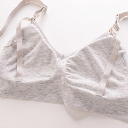 拉比-妈妈用品（常年）C9用品圆领哺乳文胸杏色 商品图2