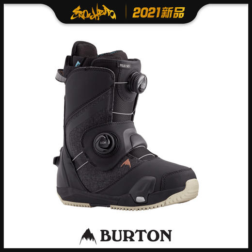 2021 BURTON FELIX STEP ON BLACK 6.5 商品图0