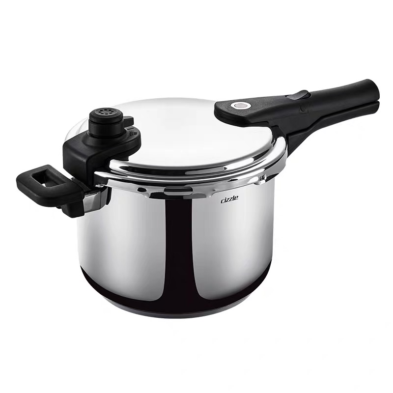 cizzle喜时 【瞬心】6L高压锅家用燃气电磁炉通用不锈钢压力锅
