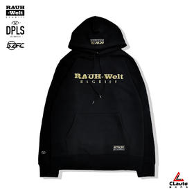 RWB主题 洛杉矶潮牌DPLS 烫金连帽卫衣