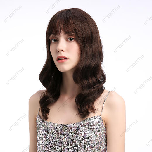 U型手织 70%真发头套 RGM-L20120MN 商品图0