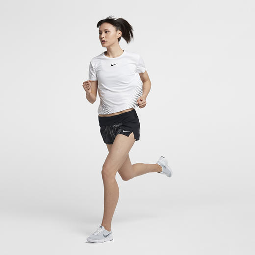 Nike 耐克 Miler Graphic 女款跑步短袖T恤 商品图3