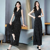 XP-SYY2022-1夏季休闲无袖气质时尚优雅潮流舒适套装套裙 商品缩略图2