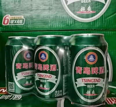 罐装青岛啤酒超爽11度330ml*24罐 商品图2